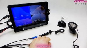 10" car reversing HD monitor with touch screen + 4 FULL HD inputs (www.cool-mania.com)