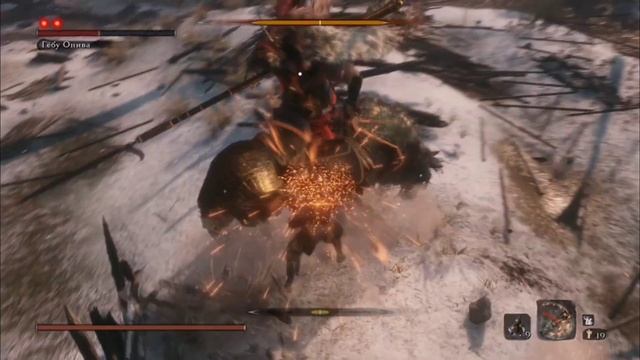 Все боссы Sekiro! Медитация над силой. Первый пошёл - Гёбу Онива. смотреть онлайн