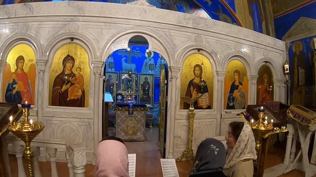 Литургия Преждеосвященных Даров с комментарием 15-04-22. смотреть онлайн