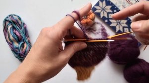 ?СЕКРЕТ ЖАККАРДА? Простой способ вязать #жаккард! Уроки жаккарда. Жаккард для начинающих.