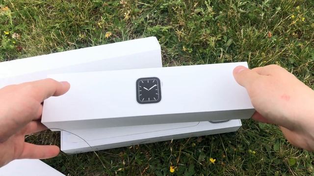 Распаковка Apple Watch 5 в 2022 году