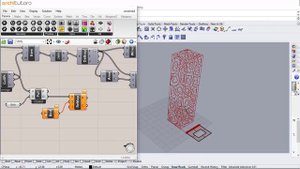 Parametric Tower Facade in Grasshopper | Rhino Tutorial
