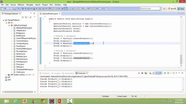 Abstract Factory Design Pattern In Java