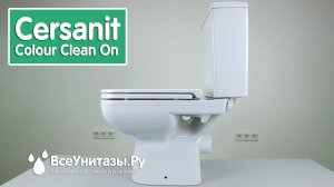 Унитаз Cersanit Colour Clean On с установкой под ключ от ВсеУнитазы.ру