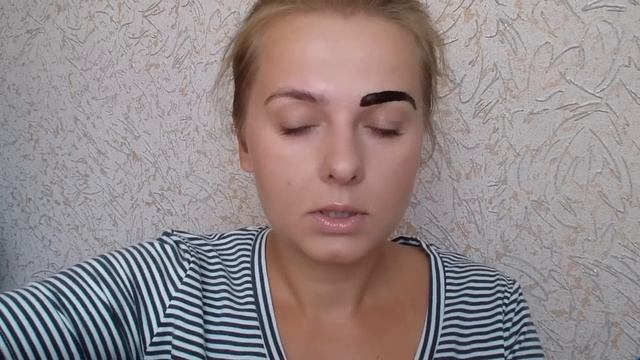 Как окрашивать брови в домашних условиях) смотреть онлайн