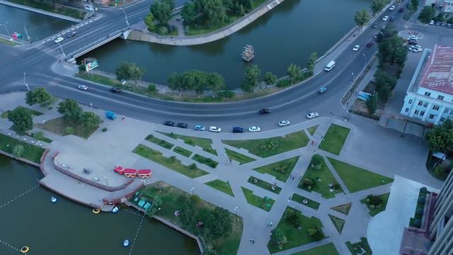 Астрахань с квадрокоптера