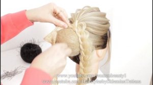 Легкая свадебная прическа на средние и длинные волосы