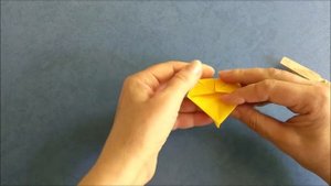 Медаль из бумаги оригами. Origami paper medal