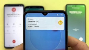 Incoming Call Xiaomi RN 9S & Motorola Moto 1S / Outgoing Call Samsung A51 & Xiaomi Redmi 9C NFC