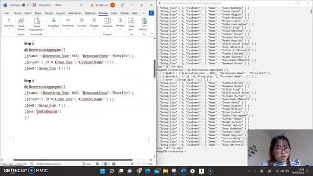 MongoDb Project_Restaurant_Reservation_Data_Aggregation_Framework
