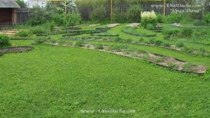 Как сделать удобные грядки своими руками. Красивые грядки в саду и на даче.mp4