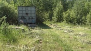 Удивительное место у деревни. Скважина для добычи алмазов. В центре гигантского кратера метеорита.