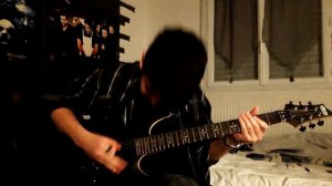 Mantus - Untergang - Guitar Cover (SWEEP SOLO ENDING !)