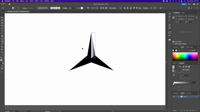 Logo Design | Mercedes-Benz | Illustrator Tutorials смотреть онлайн
