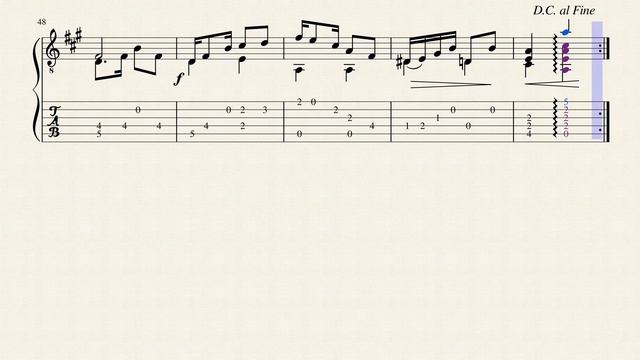 El Trompetero - Charles C. Bertholdt (1902) - Tablature смотреть онлайн