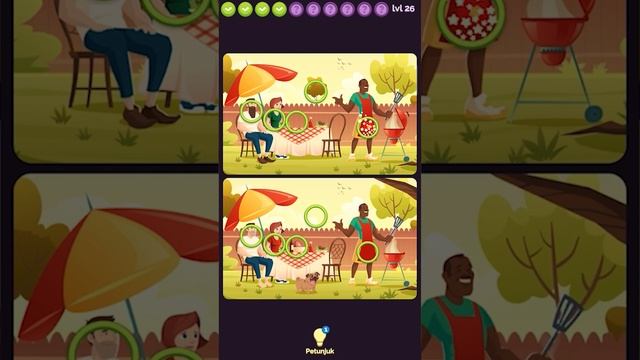 Spot The Hidden Differences Level 26 #shorts #gameplay #games