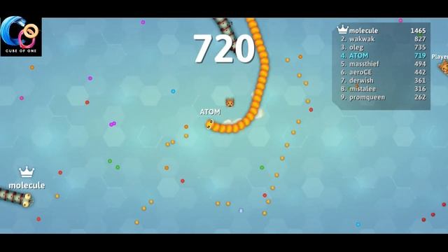Atom Vs Molecule| Snake.io Battle| Snake Game| #gameplay смотреть онлайн