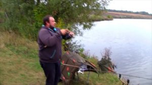 Ловля карпа на фидер осенью/Flat method feeder fishing/Рыбалка на карпа Червоный Прапор