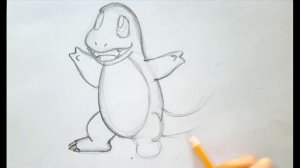 Как нарисовать Покемона Чармондера | How to Draw a Charmander