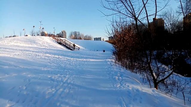 Экотропа 7 км по долине реки Сетунь в Москве: Давыдково - Минская