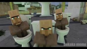 Skibidi Toilet Minecraft Villager!...