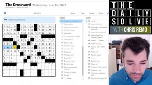 Wednesday: A "Delightful" Crossword Theme! - 15 June 2022 New York Times Crossword