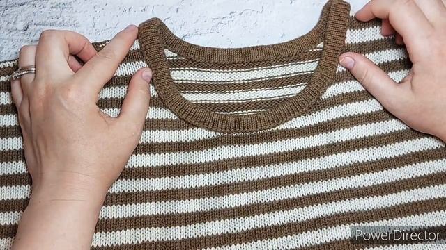 Довязала тельняшку / ГОТОВЫЕ РАБОТЫ смотреть онлайн