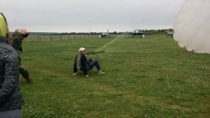 Как гасить купол парашюта