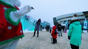 Открытие ледового городка и катка в Олимпийском парке