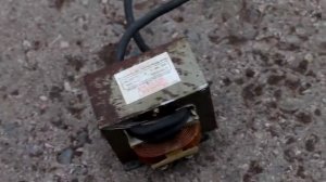 Трансформатор от микроволновки (Часть 1) точечная сварка