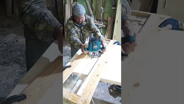 Клиновая дверь своими руками .Мой вариант изготовления . смотреть онлайн