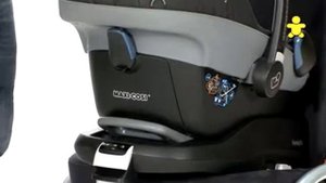 Установка Maxi-Cosi Pebble на базу FamilyFix