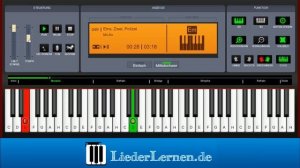 Mo-Do - Eins, Zwei, Polizei - Klavier lernen - Musiknoten - Akkorde