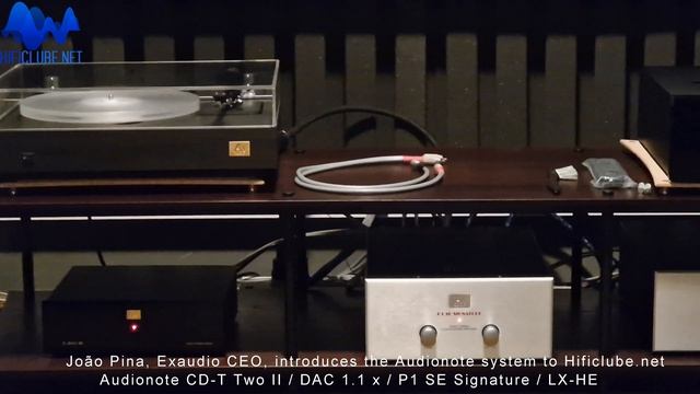 Exaudio showroom walkaround and Audio Note System