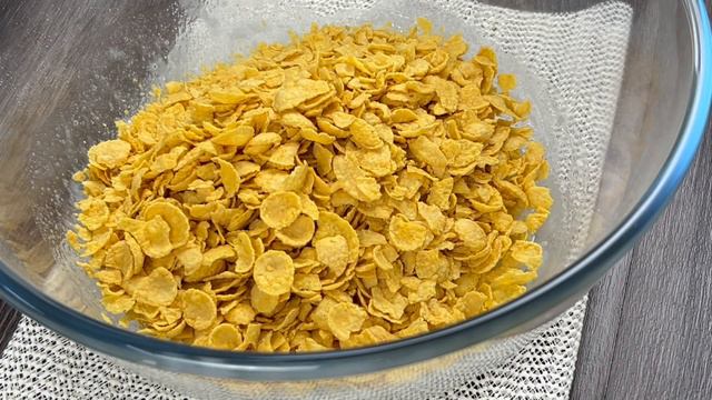 如何不用麦芽糖粉，也能做出香脆可口的玉米杏仁脆片 |  Cornflake Almond Crisps，No Florentine Powder Needed