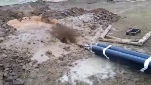 Затяжка футляров для кабеля методом ГНБ