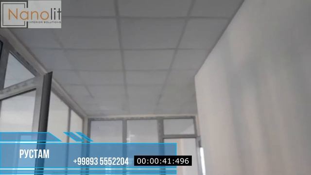 Установка влагостойких потолков Армстронг от компании ООО Nanolit в диагностическом центре смотреть онлайн