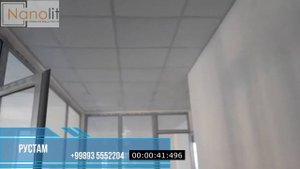 Установка влагостойких потолков Армстронг от компании ООО Nanolit в диагностическом центре