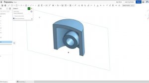 Проектирование детали в Onshape