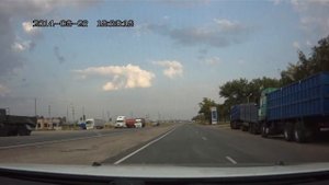 Отпуск-2014. М6-Подход к Саратову. Ночлег