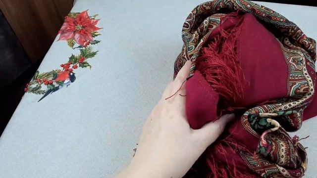 Павловопосадский платок  / Мои платки с бахромой  / Копии платков