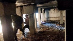 Система Активной Обороны Стрела. Ножевой бой в очень трудных условиях.