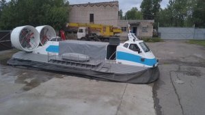 Судоверфь ПАРМА |  # Грузовой катер на воздушной подушке N23gr | HOVERCRAFT