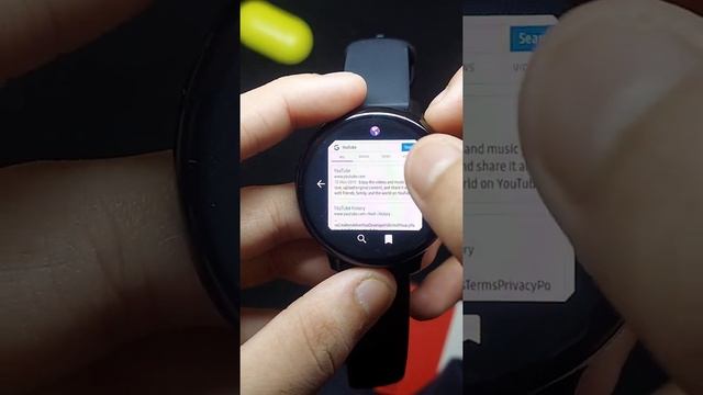 How to run YouTube on Galaxy Watch Active 2?