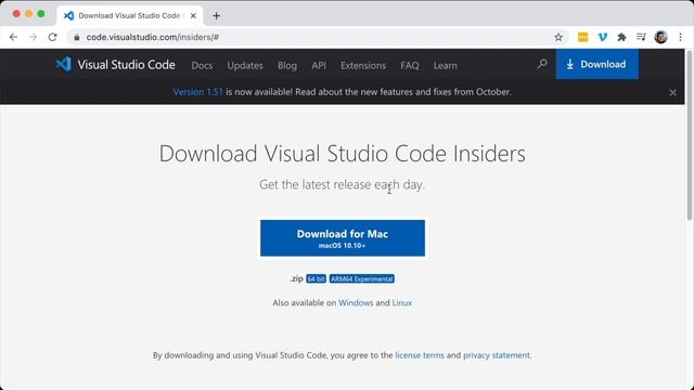Installing and Running VS Code ARM64 Experimental Version on M1 Chip смотреть онлайн