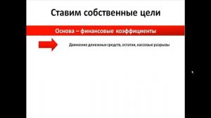 "Мастер бюджетирования". Урок 2 "Постановка целей бюджетирования"