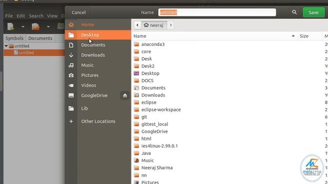 Python:Unit1-Vide6-Running first python program on Ubuntu Linux text editor-best editor for beginne