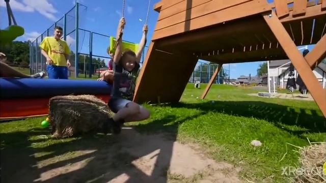 Глебик вдарил Гленту?? *а4 пол это лава с младшим братом часть 6*