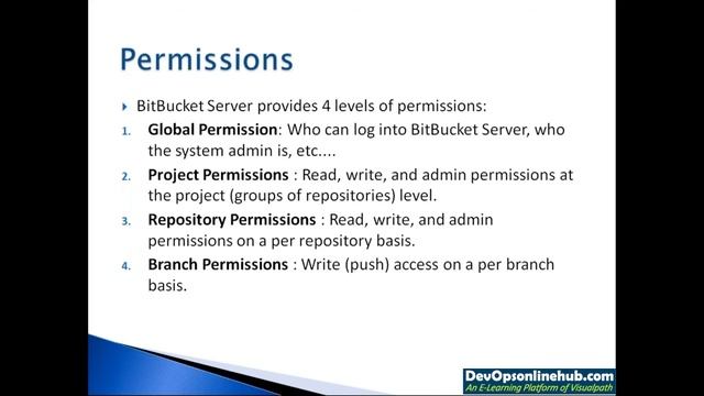 BitBucket Tutorial part 3 - User and Group Permissions in BitBucket смотреть онлайн