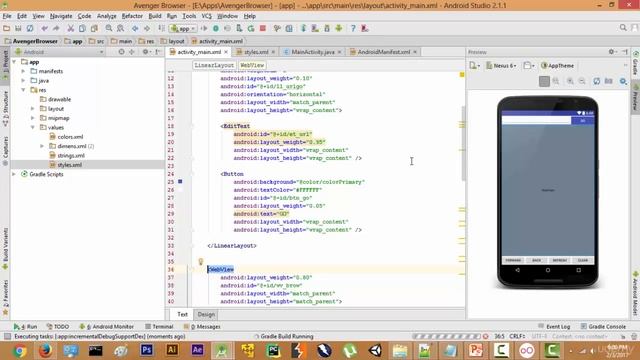 11   Beautifying the UI Java - Making the web browser Java